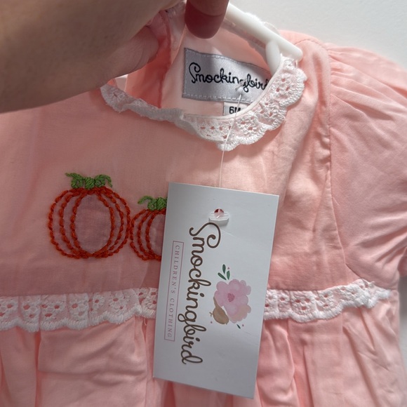 Smockingbird Baby Pumpkin Bubble (6M) Never Worn! - Picture 3 of 3